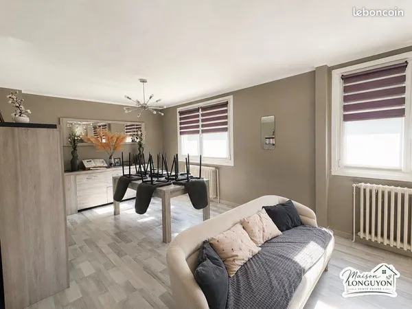 Maison avec jardin, garage et 3 chambres
