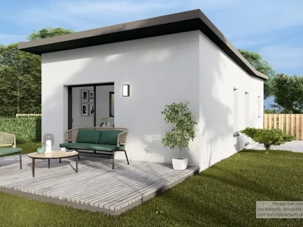 Maison neuve 2 pièces 45 m²