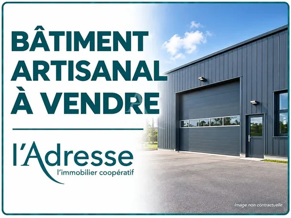 MEYTHET, BATIMENT ARTISANAL de 660 m² sur un terrain de 1700 m²