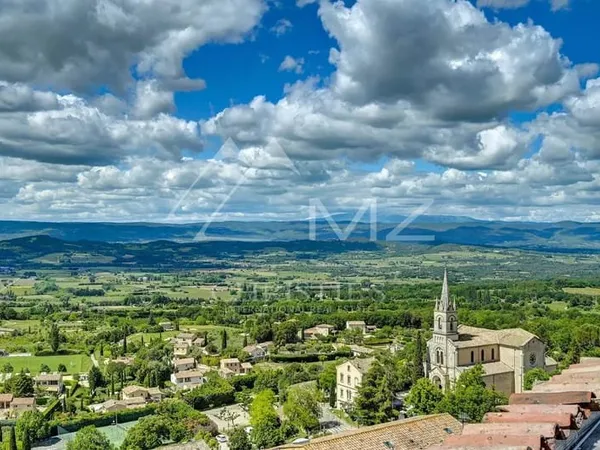 Hotel Restaurant 2 (Murs et fonds) - Au Coeur Du Luberon - Vue Panoramique Exceptionnelle.