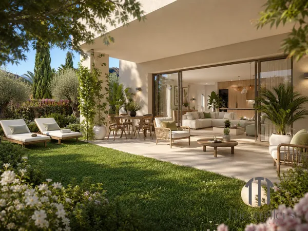 Rare T3 au sein d'un domaine d'exception Jardin + Terrasse