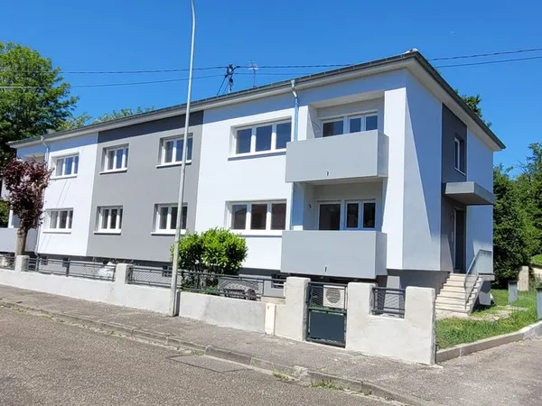 Bel appartement T4 de 95 m² avec balcon, jardin, cave, garage et parking - Haguenau