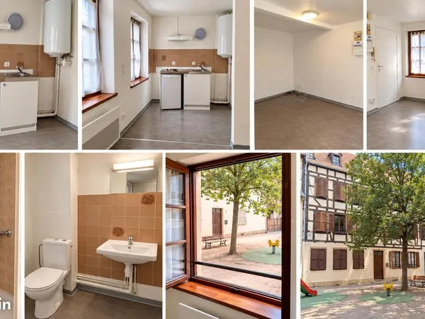 Studio 1 pièce 21 m²