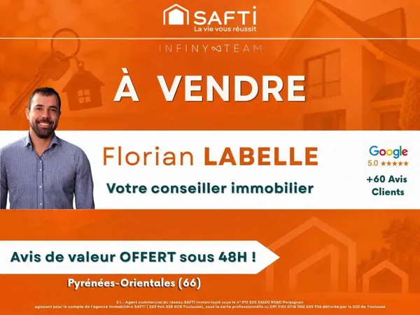 Maison 5 pièces de 165 m²
