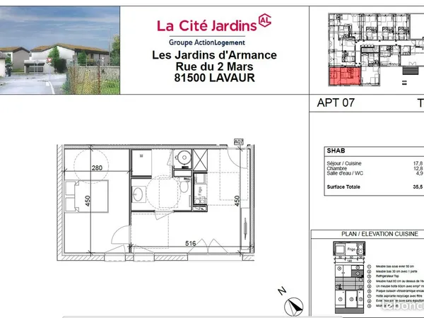 Appartement T2