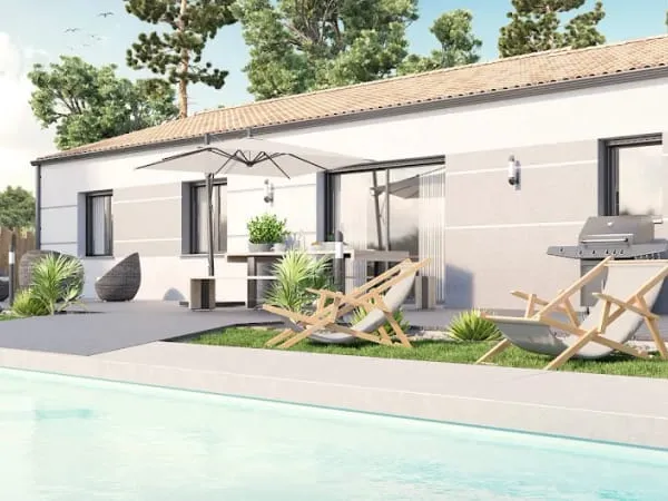 Maison neuve 5 pièces 107 m²