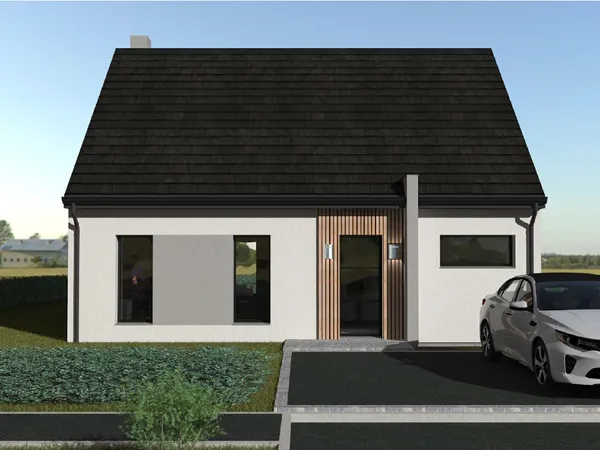 Terrain + maison 98 m²