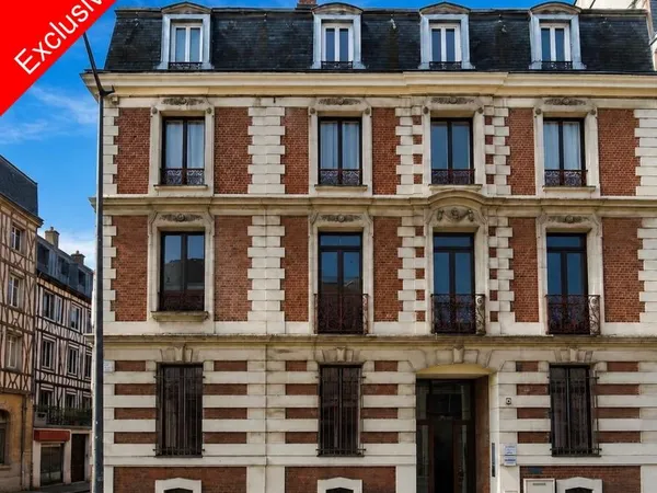 Vends appartement - 177 m² - 7 pièces, 4 chambres - Rouen 76000
