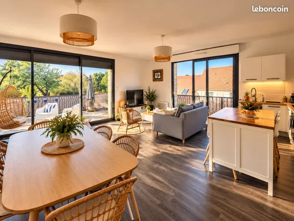 À LOUER - Bel appartement 80 m² avec grande terrasse - Meaux (77100)