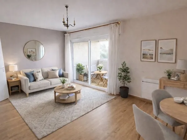 Appartement à Vannes , 3 chambres , Garage fermé, Grande cave