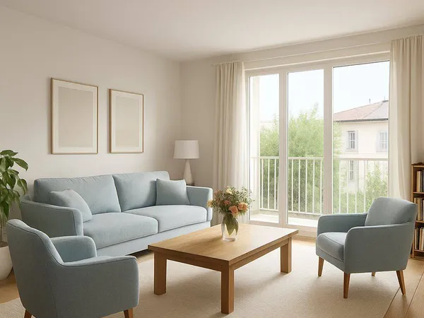 Appartement 3 pièces 61 m²