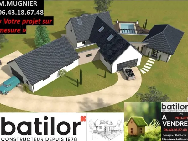 Terrain 880 m²