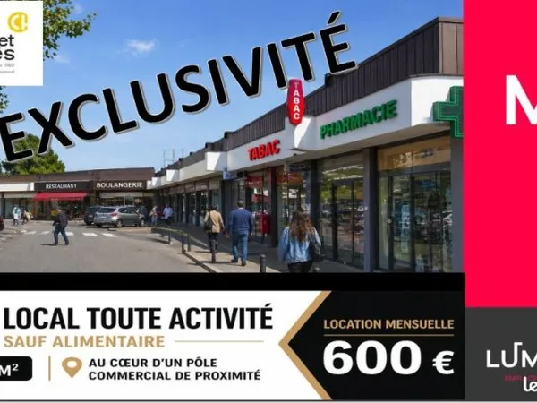 Local bureaux 60 m²