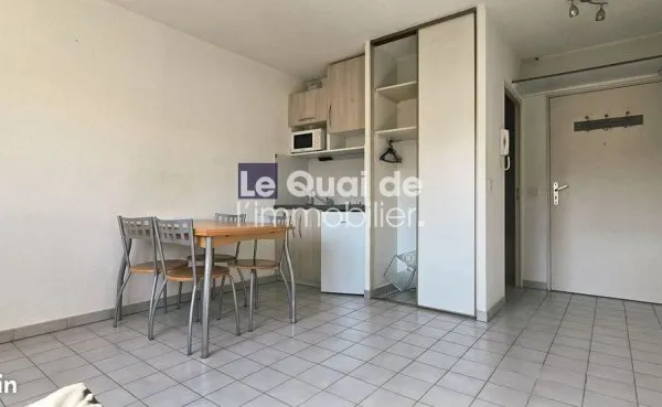 Studio 1 pièce 21 m²