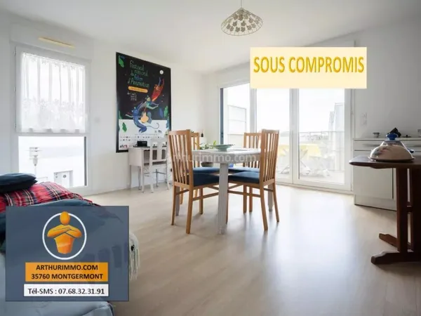 Appartement 2 pièces 50 m²