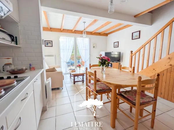 Maison 44 m2 avec terrasse 1 chambre + coin couchage La