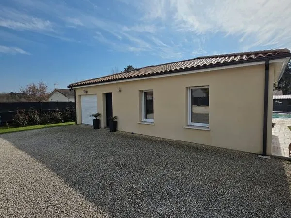 Maison récente contemporaine