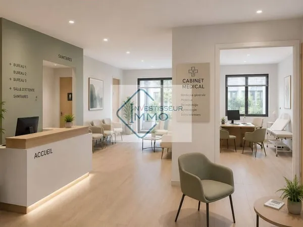Bureaux 65 m²