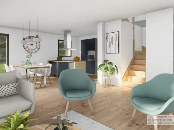 Maison neuve 5 pièces 107 m²