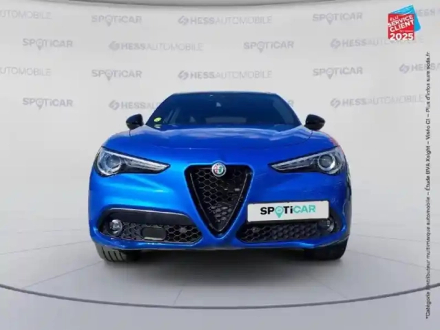 Alfa Romeo Stelvio 2.2 diesel 210ch veloce q4 at8 touvrant sieges cuir gps camera h/kardon — photo 2