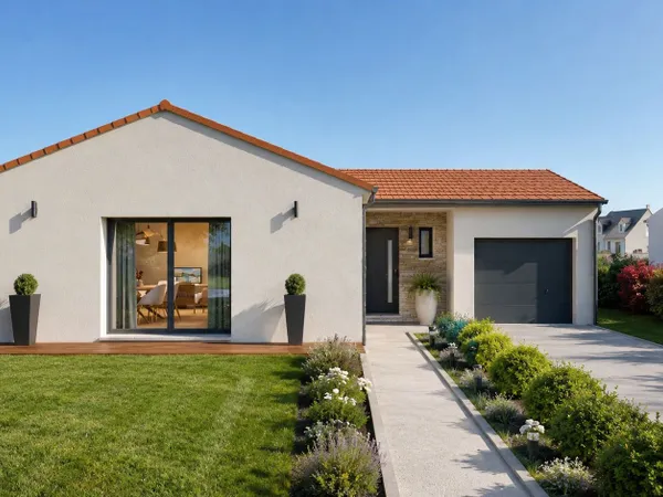 Terrain + maison 101 m²