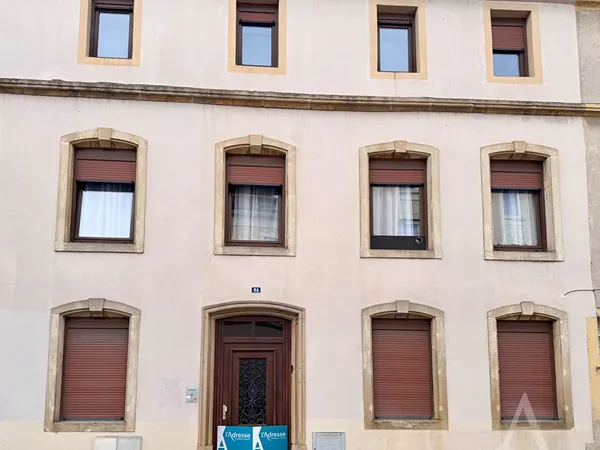 Immeuble de rapport : 4 logements + caves - 10 pièces - YUTZ Mairie