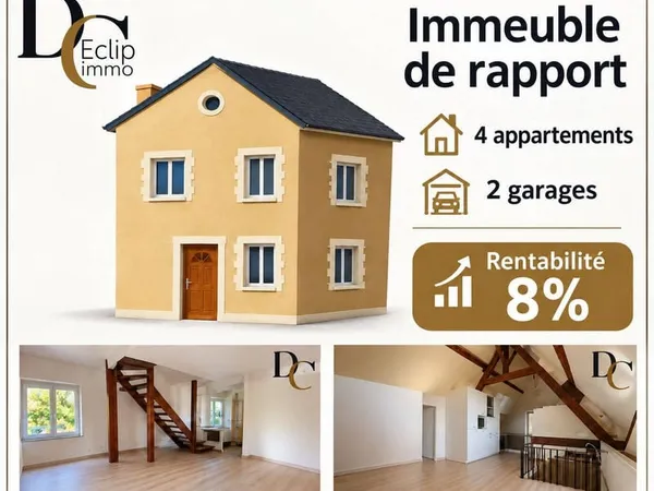 Immeuble de rapport 197 m²