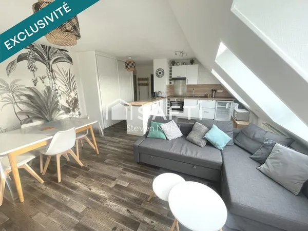 Appartement 47 m² rénové à Châteauroux