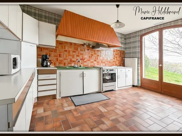 MAISON 104m² de PLAIN-PIED  3 CHAMBRES  GARAGE  JARDIN + de 2900m²