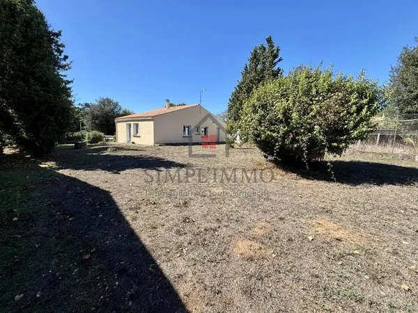 Maison 2 chambres 78 m² / terrain +1000 m2