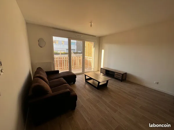 Appartement T2 - 50 m² avec balcon - Résidence neuve et sécurisée