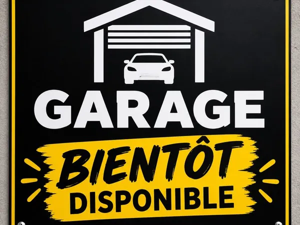 A louer garage doubles de 20m2 pour artisan / stockage...