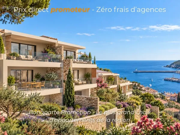 PORT-VENDRES  SUPERBE T2 VUE MER  RÉSIDENCE DE STANDING