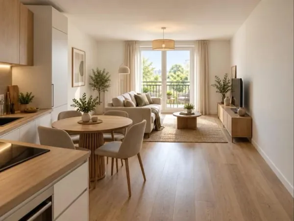 Appartement 2 pièces 44 m²
