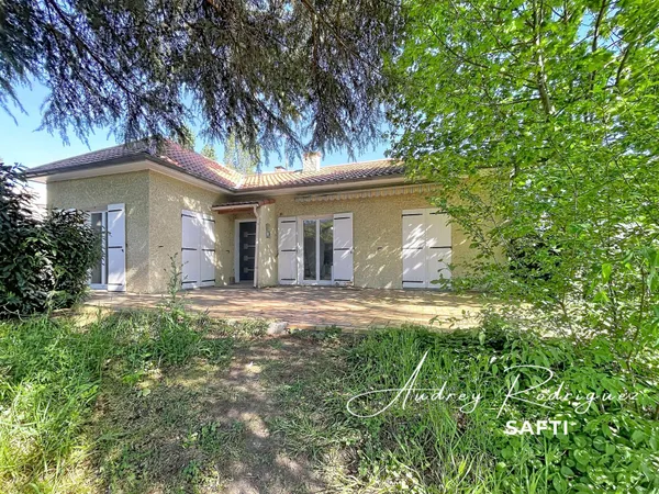 Maison familiale plain-pied, quartier recherché