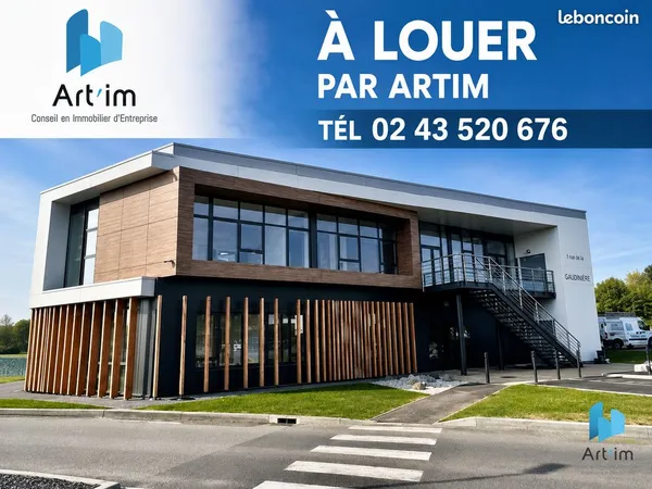 Bureaux 180 m² La Chapelle-Saint-Aubin