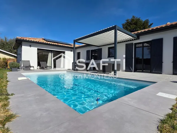 Maison contemporaine à vendre sur la commune du Teich