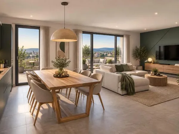Appartement 3 pièces 61 m²