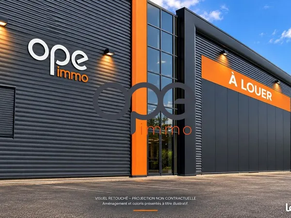 Entrepôt 3374 m² Louvres