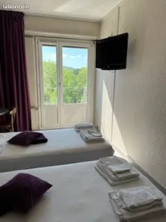 Murs et fond d'un hotel bureau 19 chambres