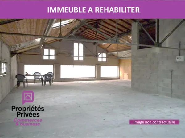 Fécamp Centre ! Immeuble de 4 étages à réhailiter, 4.000 m²