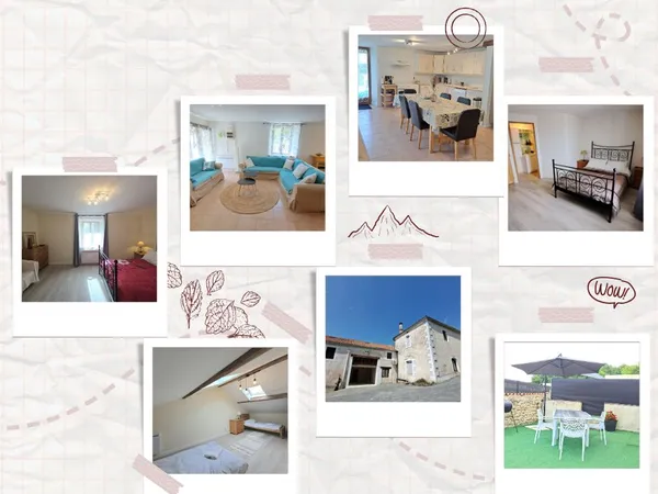 Maison d'habitation + 3 gites