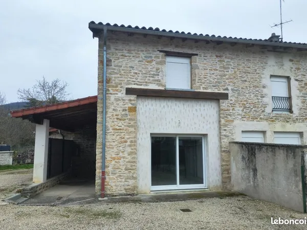 Chambre meublée en colocation avec espace de co-working & chambre d'amis-enfants à Ceyzériat