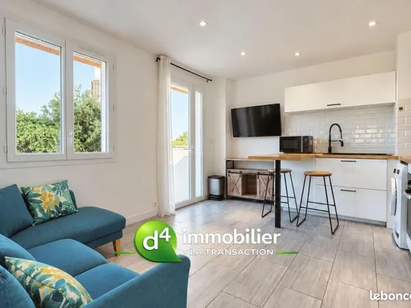 Studio 1 pièce 27 m²