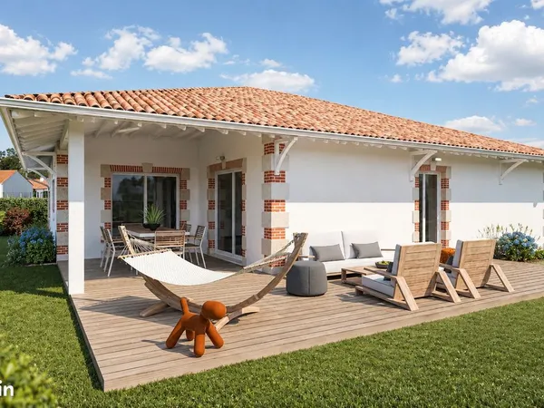 Maison landaise 3 chambres avec suite parentale à 15 min de l'océan
