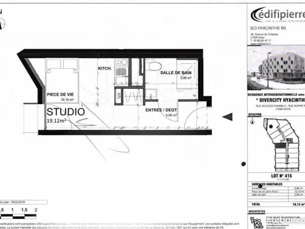 Studio 19m2