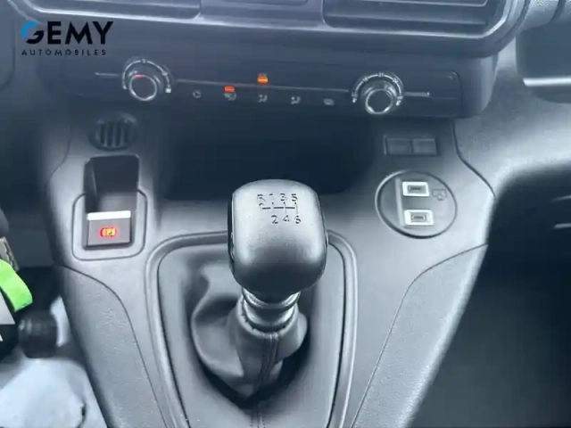 Peugeot Partner fourgon m 650 kg bluehdi 100 s&amp;s bvm6 — photo 25
