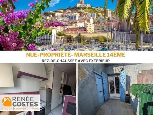 Vente en nue propriété - F80 ans - MARSEILLE (13014)