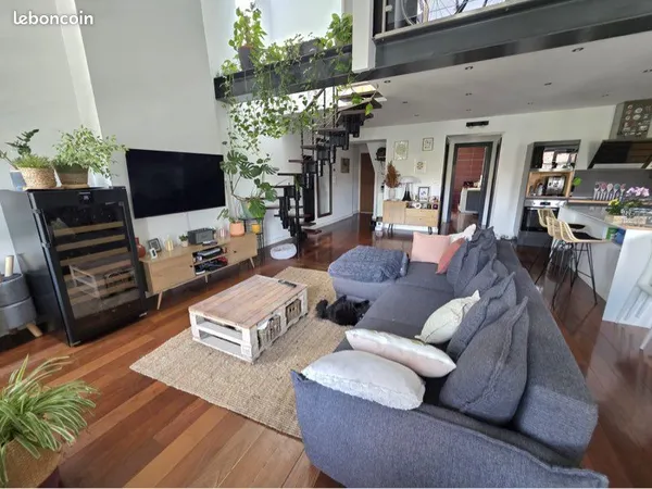 Appartement 86 m² - Style loft