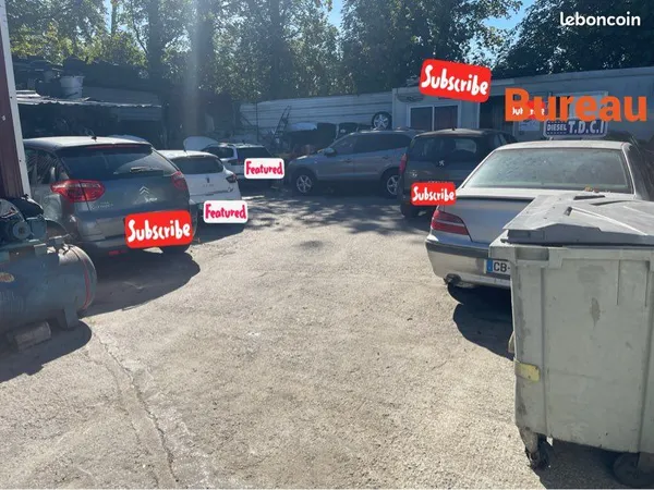 Garage en vente